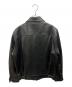 LEVI'S PReMIUM (リーバイス プレミアム) 25AW BLACK TYPEⅡ TRUCKER LEATHER JACKET ブラック サイズ:M：55000円
