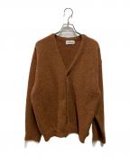 CALEEキャリー）の古着「BOUCLE KNIT CARDIGAN」｜ブラウン