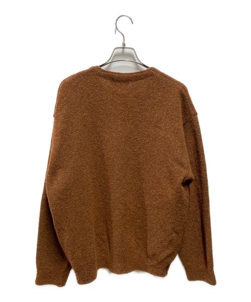 CALEE（キャリー）CALEE (キャリー) BOUCLE KNIT CARDIGAN ブラウン サイズ:Ｍの古着・服飾アイテム