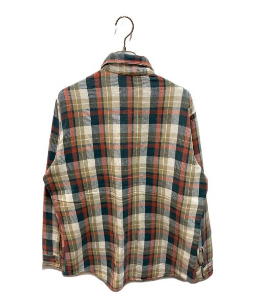 big mac（ビッグマック）big mac (ビッグマック) 80sヘビーフランネルシャツ ホワイト サイズ:Lの古着・服飾アイテム