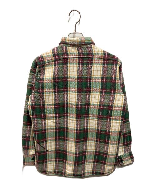WOOLRICH（ウールリッチ）WOOLRICH (ウールリッチ) ヘビーネルシャツ ホワイト サイズ:Ｍの古着・服飾アイテム