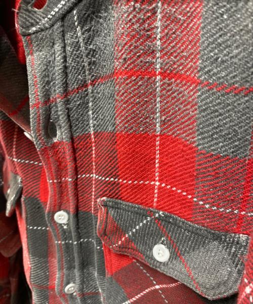 WINTER KING（ウィンターキング）WINTER KING (ウィンターキング) 推定50s-60s チェックネルシャツ レッド サイズ:サイズ詳細参照の古着・服飾アイテム