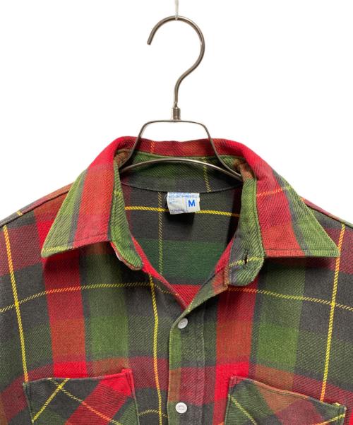 big mac（ビッグマック）big mac (ビッグマック) ヘビーフランネルシャツ レッド サイズ:Ｍの古着・服飾アイテム