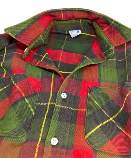 big mac（ビッグマック）big mac (ビッグマック) ヘビーフランネルシャツ レッド サイズ:Ｍの古着・服飾アイテム