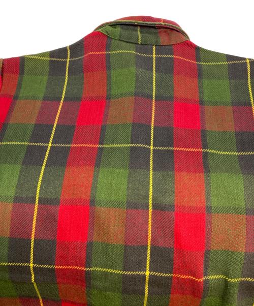 big mac（ビッグマック）big mac (ビッグマック) ヘビーフランネルシャツ レッド サイズ:Ｍの古着・服飾アイテム