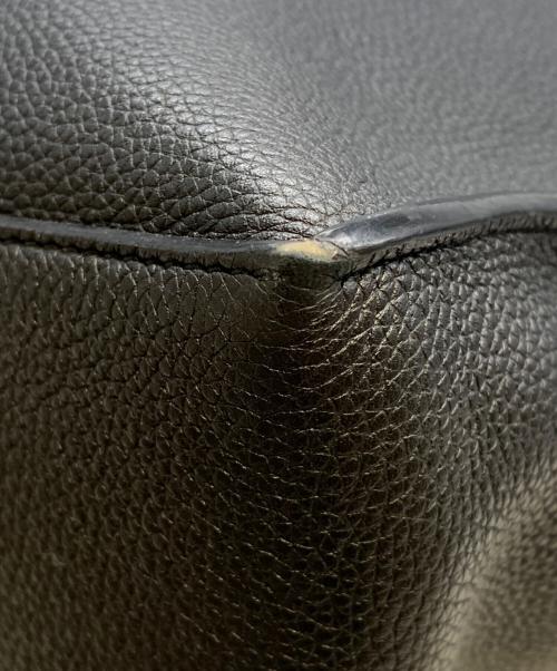 LOEWE（ロエベ）LOEWE (ロエベ) BUCKLE ZIP TOTE ブラックの古着・服飾アイテム