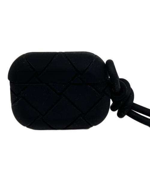 BOTTEGA VENETA（ボッテガベネタ）BOTTEGA VENETA (ボッテガベネタ) Airpods ケース ブラックの古着・服飾アイテム