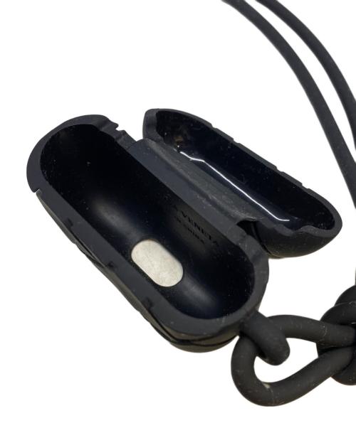 BOTTEGA VENETA（ボッテガベネタ）BOTTEGA VENETA (ボッテガベネタ) Airpods ケース ブラックの古着・服飾アイテム