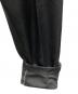 中古・古着 MAISON SPECIAL (メゾンスペシャル) クロシェサイドラインイージージャージパンツ ブラック サイズ:00：7000円