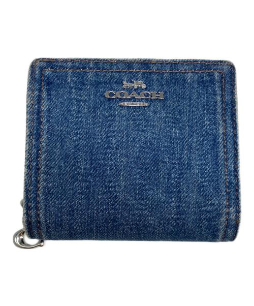 COACH（コーチ）COACH (コーチ) デニムウォレット インディゴの古着・服飾アイテム