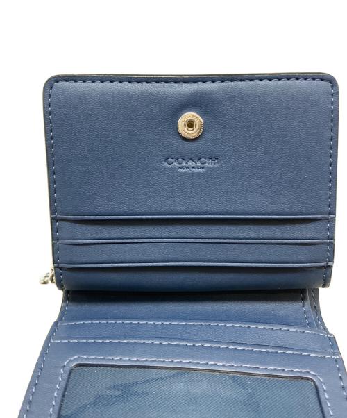 COACH（コーチ）COACH (コーチ) デニムウォレット インディゴの古着・服飾アイテム