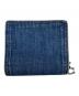COACH (コーチ) デニムウォレット インディゴ：9000円