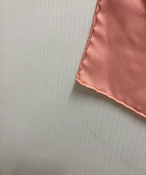 HERMES（エルメス）HERMES (エルメス) シルクスカーフ A WALK IN THE PARK ピンクの古着・服飾アイテム