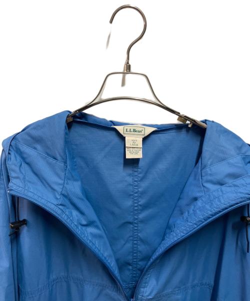 L.L.Bean（エルエルビーン）L.L.Bean (エルエルビーン) フーデッドジャケット 三角タグ 80-90s ブルー サイズ:Lの古着・服飾アイテム