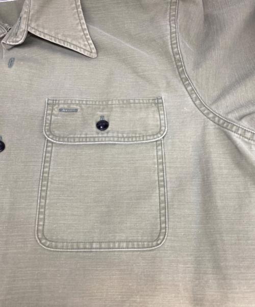 MADISON BLUE（マディソンブルー）MADISON BLUE (マディソンブルー) HAMPTON BACK SATIN SHIRT グリーン サイズ:01の古着・服飾アイテム