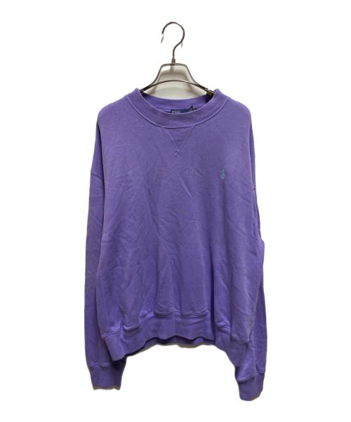POLO RALPH LAUREN（ポロ・ラルフローレン）POLO RALPH LAUREN (ポロ・ラルフローレン) スウェット パープル サイズ:Ｍの古着・服飾アイテム