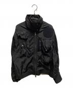 DIESELディーゼル）の古着「ミリタリージャケット」｜ブラック