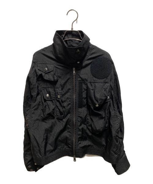 DIESEL（ディーゼル）DIESEL (ディーゼル) ミリタリージャケット ブラック サイズ:ＸＸＳの古着・服飾アイテム