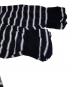 中古・古着 Mastermind JAPAN (マスターマインド ジャパン) Fine Gauge Stripe Long Sleeve T-Shirt ブラック サイズ:Ｌ：20000円