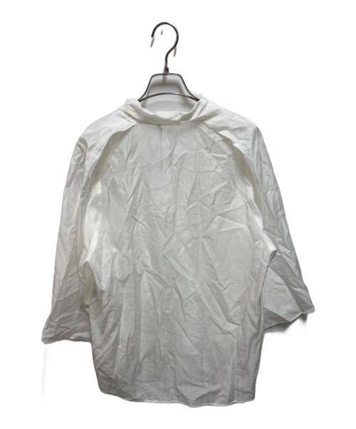 ebure（エブール）ebure (エブール) ボウタイブラウス ホワイト サイズ:38 未使用品の古着・服飾アイテム
