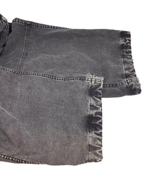 MIHARA YASUHIRO（ミハラヤスヒロ）MIHARA YASUHIRO (ミハラヤスヒロ) DAMAGED CARGO PT ブラック サイズ:46の古着・服飾アイテム