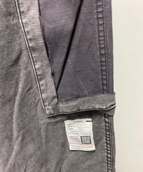 MIHARA YASUHIRO（ミハラヤスヒロ）MIHARA YASUHIRO (ミハラヤスヒロ) DAMAGED CARGO PT ブラック サイズ:46の古着・服飾アイテム