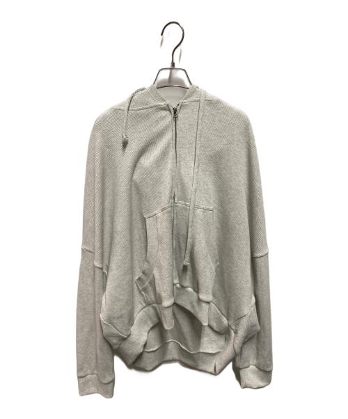 FR(13)NDS（フレンズ）FR(13)NDS (フレンズ) Waffle Hoodie グレー サイズ:Ｌ 未使用品の古着・服飾アイテム