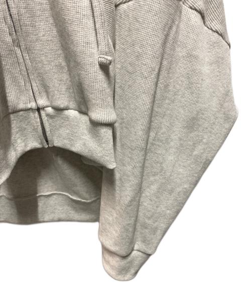 FR(13)NDS（フレンズ）FR(13)NDS (フレンズ) Waffle Hoodie グレー サイズ:Ｌ 未使用品の古着・服飾アイテム