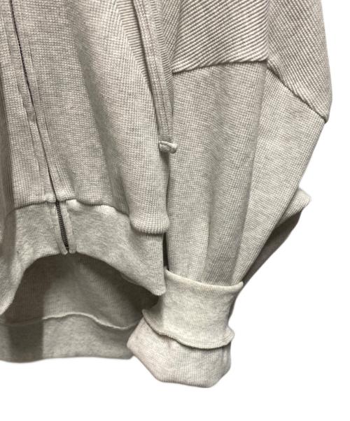 FR(13)NDS（フレンズ）FR(13)NDS (フレンズ) Waffle Hoodie グレー サイズ:Ｌ 未使用品の古着・服飾アイテム