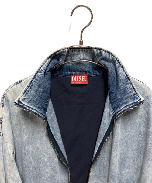 DIESEL（ディーゼル）DIESEL (ディーゼル) D-KRAP-S1 オーバルD ジップアップジャケット インディゴ サイズ:Ｓの古着・服飾アイテム