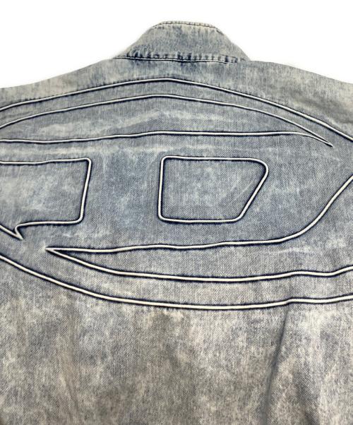 DIESEL（ディーゼル）DIESEL (ディーゼル) D-KRAP-S1 オーバルD ジップアップジャケット インディゴ サイズ:Ｓの古着・服飾アイテム
