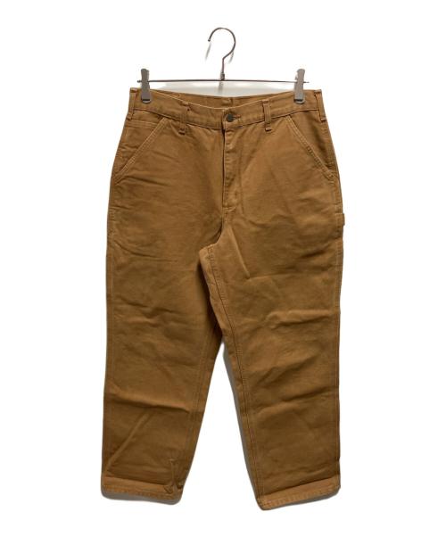 CarHartt（カーハート）CarHartt (カーハート) ウォッシュド ダック ペインターパンツ ブラウン サイズ:32の古着・服飾アイテム