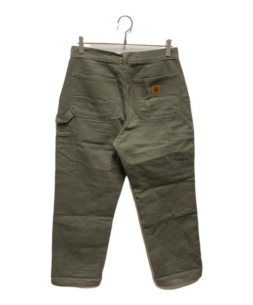 CarHartt（カーハート）CarHartt (カーハート) ウォッシュド ダック ペインターパンツ グリーン サイズ:31の古着・服飾アイテム