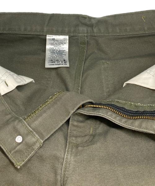 CarHartt（カーハート）CarHartt (カーハート) ウォッシュド ダック ペインターパンツ グリーン サイズ:31の古着・服飾アイテム