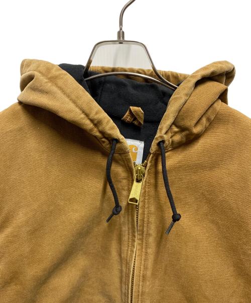 CarHartt（カーハート）CarHartt (カーハート) キルトフランネル裏地付きサンドストーンアクティブジャケット ブラウン サイズ:Ｓの古着・服飾アイテム