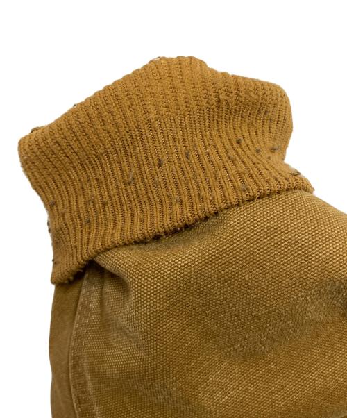CarHartt（カーハート）CarHartt (カーハート) キルトフランネル裏地付きサンドストーンアクティブジャケット ブラウン サイズ:Ｓの古着・服飾アイテム