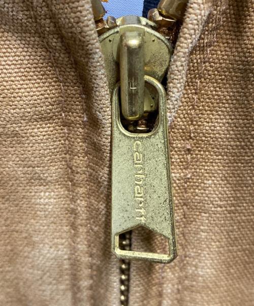 CarHartt（カーハート）CarHartt (カーハート) キルトフランネル裏地付きサンドストーンアクティブジャケット ブラウン サイズ:Ｓの古着・服飾アイテム