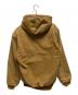 CarHartt (カーハート) キルトフランネル裏地付きサンドストーンアクティブジャケット ブラウン サイズ:Ｓ：15000円
