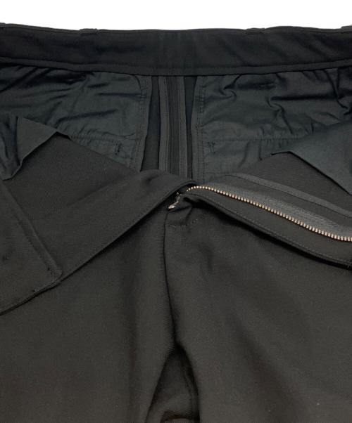 btmk（ビーティーエムケー）btmk (ビーティーエムケー) スラックス ブラック サイズ:Ｌの古着・服飾アイテム