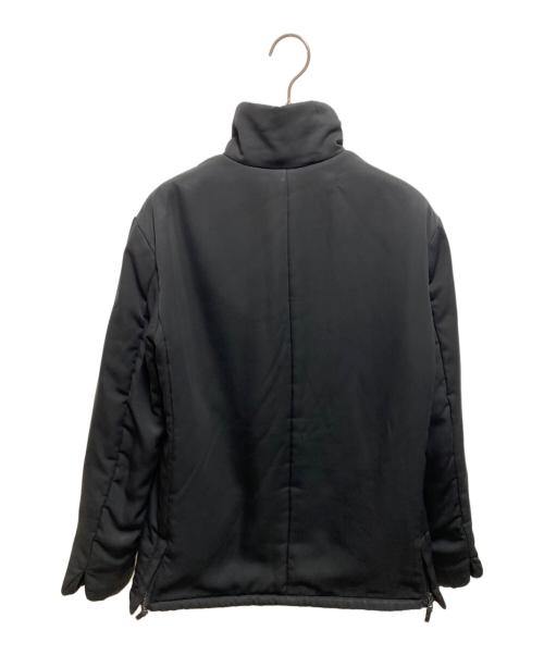 EMPORIO ARMANI（エンポリオ アルマーニ）EMPORIO ARMANI (エンポリオ アルマーニ) 00's 裏地フリーススタンドカラージャケット ブラック サイズ:40の古着・服飾アイテム