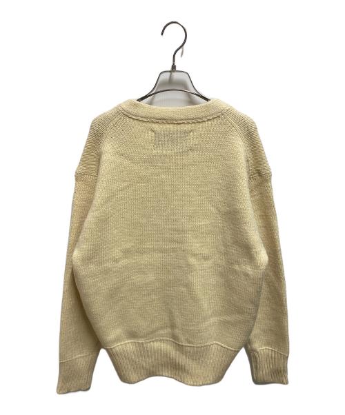 AVIREX 7522（アヴィレックス）AVIREX 7522 (アヴィレックス) COMMAND KNIT アイボリー サイズ:L 未使用品の古着・服飾アイテム