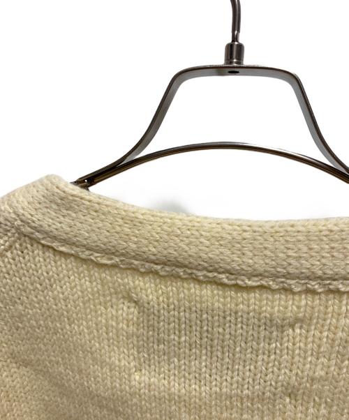 AVIREX 7522（アヴィレックス）AVIREX 7522 (アヴィレックス) COMMAND KNIT アイボリー サイズ:L 未使用品の古着・服飾アイテム