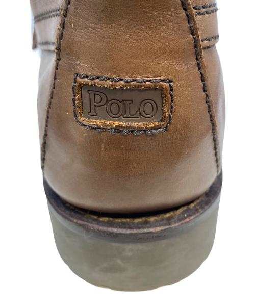 POLO RALPH LAUREN（ポロ・ラルフローレン）POLO RALPH LAUREN (ポロ・ラルフローレン) ブーツ ブラウン サイズ:26cmの古着・服飾アイテム
