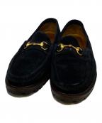 GUCCIグッチ）の古着「ビットローファー」｜ブラック