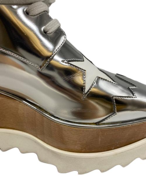 STELLA McCARTNEY（ステラマッカートニー）STELLA McCARTNEY (ステラマッカートニー) ブーツ シルバー サイズ:23.5ｃｍの古着・服飾アイテム