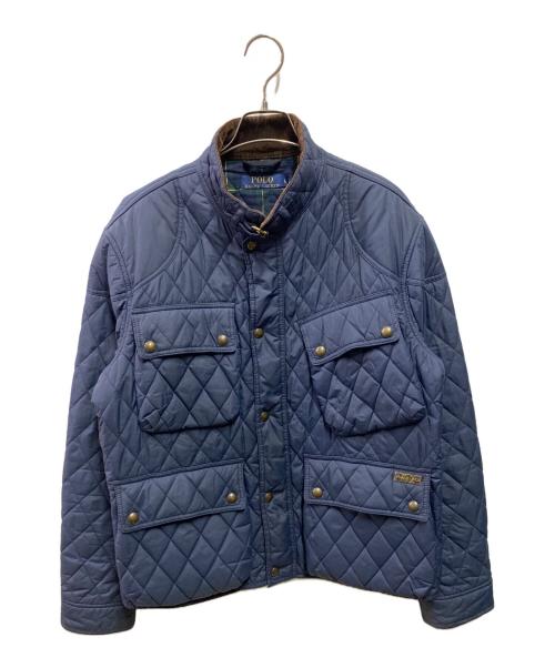 POLO RALPH LAUREN（ポロ・ラルフローレン）POLO RALPH LAUREN (ポロ・ラルフローレン) キルティングジャケット ネイビー サイズ:Lの古着・服飾アイテム