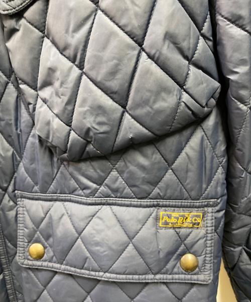 POLO RALPH LAUREN（ポロ・ラルフローレン）POLO RALPH LAUREN (ポロ・ラルフローレン) キルティングジャケット ネイビー サイズ:Lの古着・服飾アイテム