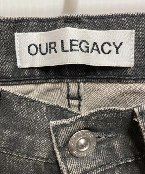 OUR LEGACY（アワーレガシー）OUR LEGACY (アワーレガシー) 25SS THIRD CUT Black Coated Wash ブラック サイズ:30の古着・服飾アイテム