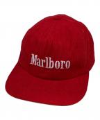 marlboroマルボロ）の古着「コーデュロイキャップ」｜レッド