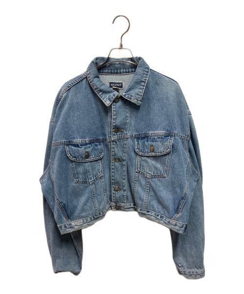 NUOVO（ヌオーヴォ）NUOVO (ヌオーヴォ) ショートデニムジャケット インディゴ サイズ:XLの古着・服飾アイテム